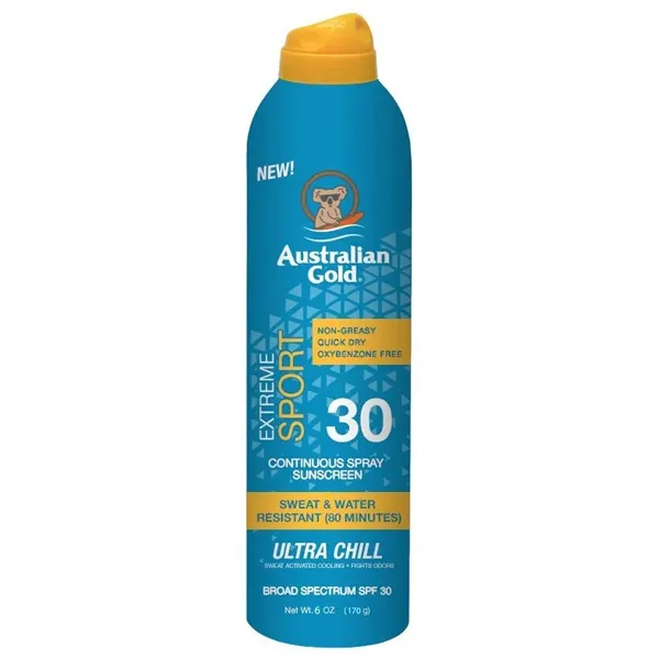PROTETOR SOLAR AUSTRALIAN GOLD AEROSSOL EXTREME SPORT SPF30 170G(0691)