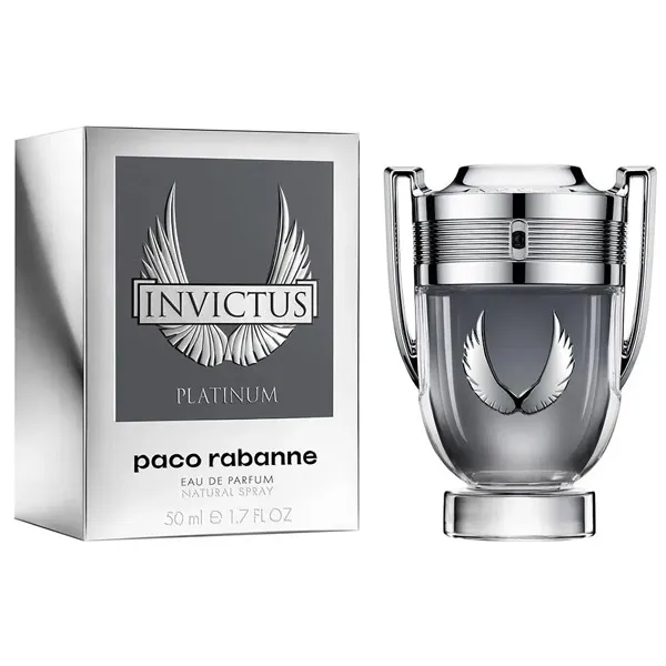 PERFUME MASCULINO PACO RABANNE INVICTUS PLATINUM EDP  50ML (599080)