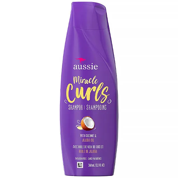 SHAMPOO AUSSIE MIRACLE CURLS COCONUT&JOJOBA OIL 360ML (186639)