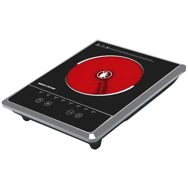 FOGAREIRO MEGASTAR ER60B INFRAVERMELHO 220V/50/60HZ PRETO/SILVER