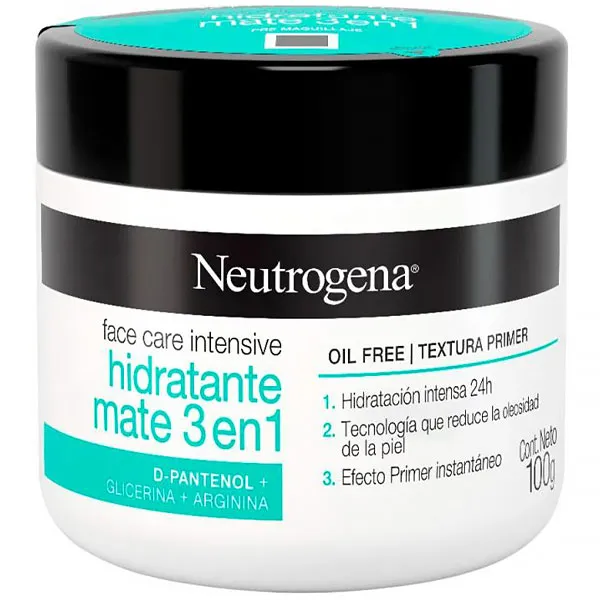 CREME FACIAL NEUTROGENA HIDRATANTE MATE 3EM1 100GR (253844)
