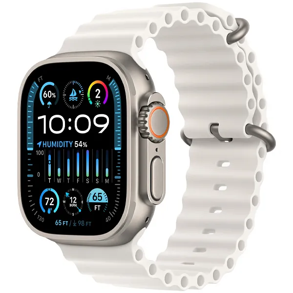 RELOGIO APPLE ULTRA 49MM CEL FNH83LW/A (CPO) OCEAN WHITE