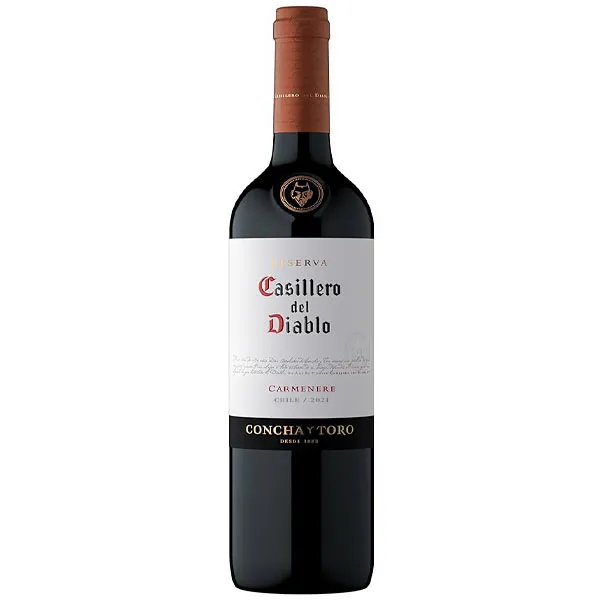 Vinho Tinto Concha y Toro Casillero del Diablo Carmenere 2021 750 ml