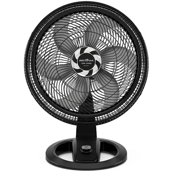 Ventilador Britânia BVT500 6 Aspas 176 watts 220V ~ 60Hz - Negro