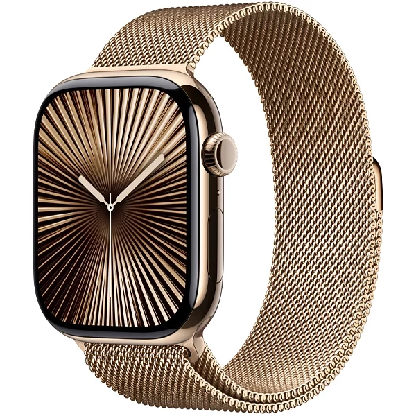RELOGIO APPLE S10 46MM M/L CEL MX003LW/A LOOP GOLD TITANIUM