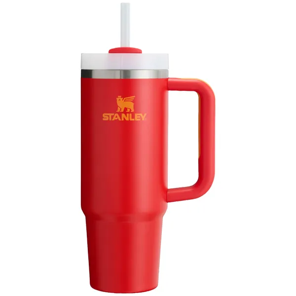 COPO TERMICO STANLEY 827-406 QUENCHER H2.0 TUMBLER VERM/LAR 887ML S/CX