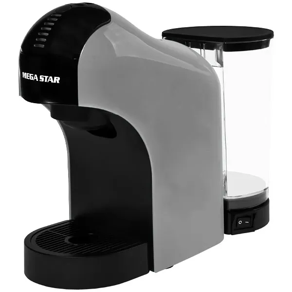 CAFETEIRA MEGASTAR CAF02G 1400WATTS 220V/50/60HZ SILVER/PRETO