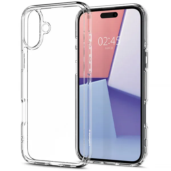 CAPA CEL SPIGEN IPHONE 16 6.1" ACS08197 ULTRA HYBRID TRANSPARENTE