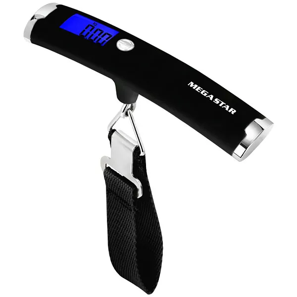 Balanza Digital para Equipaje MegaStar BC101 hasta 40 kg - Negra