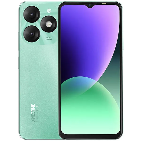 Smartphone itel A70 A665L Dual SIM de 256GB/4GB RAM de 6.6" 13MP/8MP - Field Green (LTE BR)