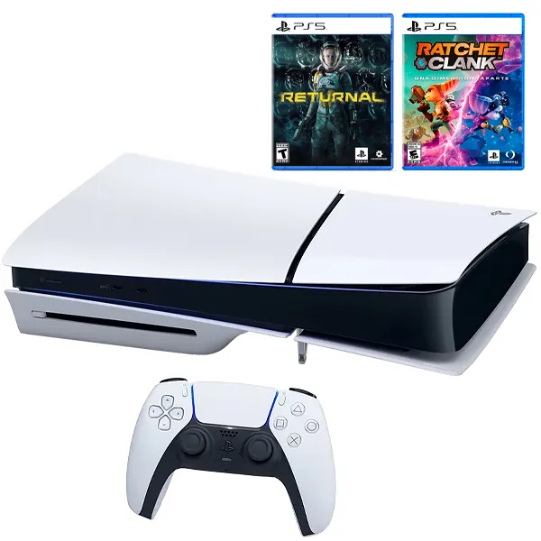 GAME PLAY 5 1TB 2015A 8K SLIM DISCO+2JOGOS RETUR+RATCH&CLA 2V BR/PR SG