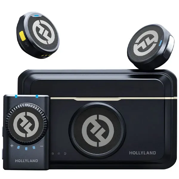Micrófono Inalámbrico para cámara Hollyland LARK M2 - Negro