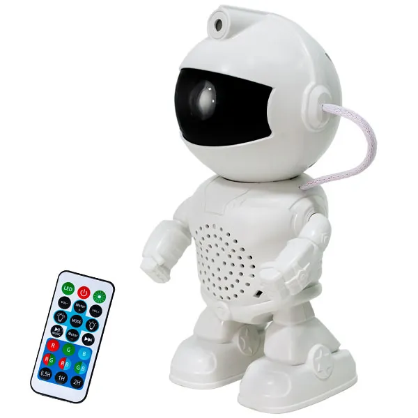 Speaker e Projetor de Luz Prosper P-3112 Astronaut 3 watts com Bluetooth - Branco