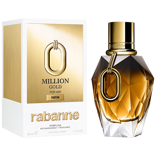 Perfume Feminino Rabanne Million Gold For Her EDP 50 ml