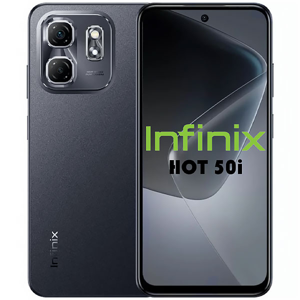 CEL INFINIX HOT 50I X6531 DUAL 6.7" 4GB+256GB LTE 48MP/8MP PRETO