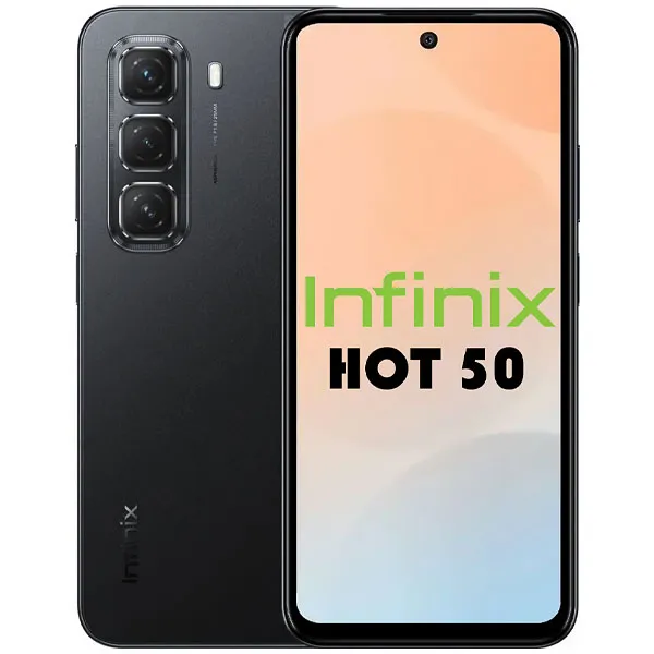 CEL INFINIX HOT 50 X6882 DUAL 6.78" 8GB+256GB LTE 50MP/8MP PRETO