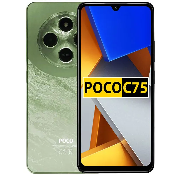 Smartphone Xiaomi POCO C75 NFC Dual SIM de 128GB/6GB RAM de 6.88" 50MP/13MP - Verde (Global)
