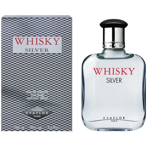PERFUME MASCULINO EVAFLOR WHISKY SILVER EDT 100ML (891270)