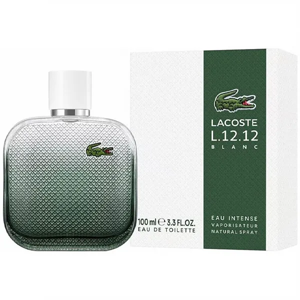 PERFUME MASCULINO LACOSTE L.12.12 BLANC EAU INTENSE EDT 100ML (149150)