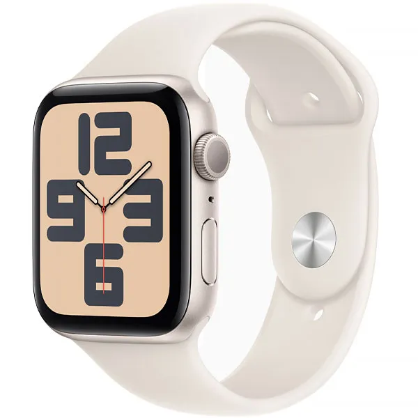 RELOGIO APPLE SE 2GEN 44MM M/L GPS MXEV3LL/A SPORT STARLIGHT