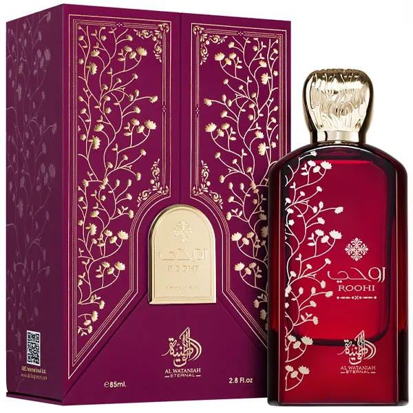 PERFUME FEMININO ARABE AL WATANIAH ROOHI EDP 85ML (038960).