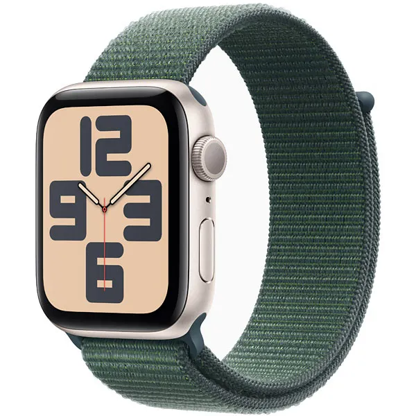 RELOGIO APPLE SE 2GEN 44MM GPS MXEW3LL/A LOOP STARLIGHT/GREEN