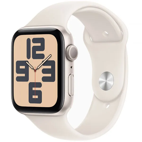RELOGIO APPLE SE 2GEN 44MM S/M GPS MXEU3LL/A SPORT STARLIGHT
