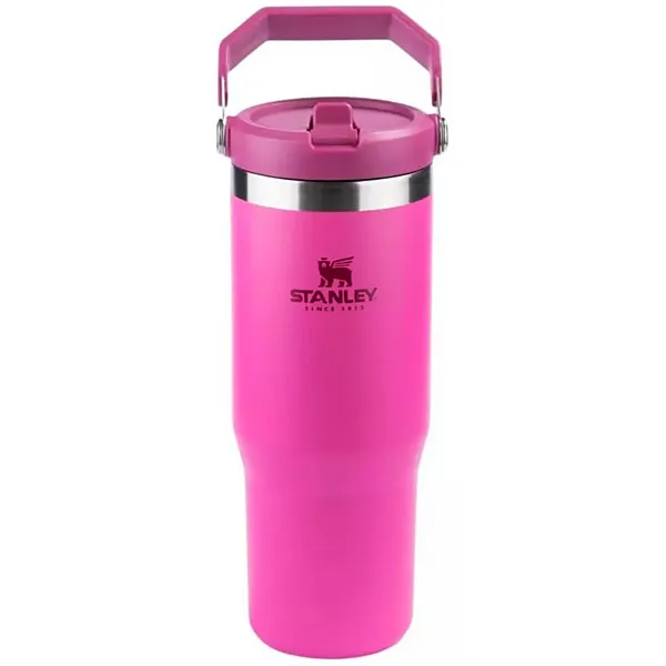 GARRAFA TERMICA STANLEY 993-766 ICEFLOW FLIP STRAW TUMBLER ROSA 887ML