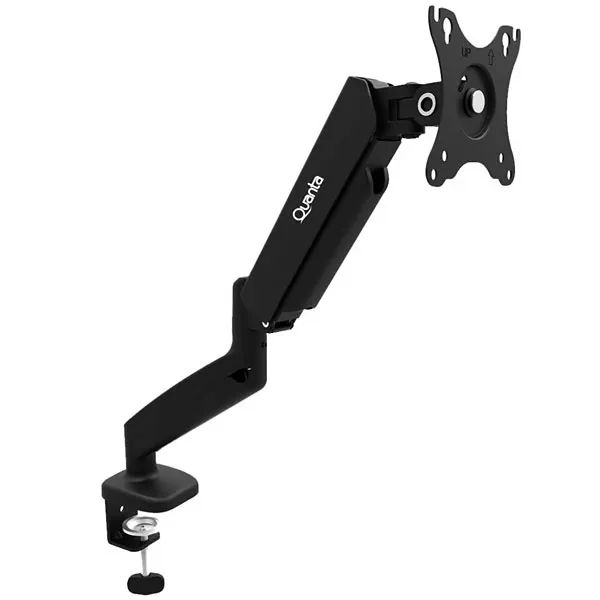 SUPORTE MONITOR QUANTA QTSAM800 GIRATORIO 13-27" PRETO
