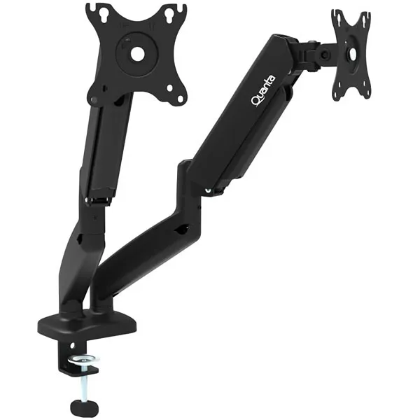 SUPORTE MONITOR QUANTA QTSAM810 2EM1 GIRATORIO 13-27" PRETO