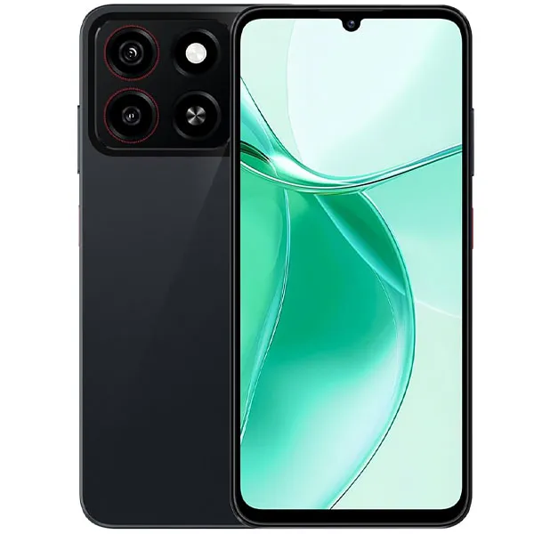 Smartphone ZTE BLADE A35 Z2453 Dual SIM de 64GB/4GB RAM de 6.75" 8MP/5MP - Negro (1 Año de Garantía BR)