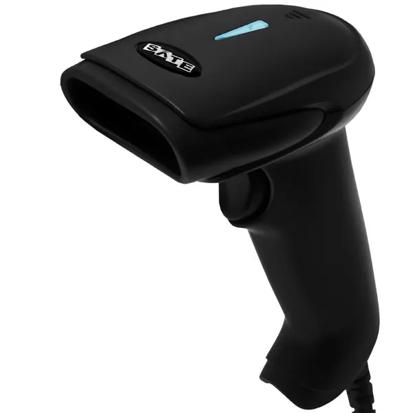 LEITOR DE CODIGO BARRA SATELLITE ASCAN01 1D/2D WIRED USB PRETO