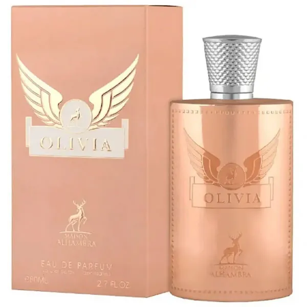 PERFUME FEMININO ARABE MAISON ALHAMBRA OLIVIA EDP 80ML (733905)