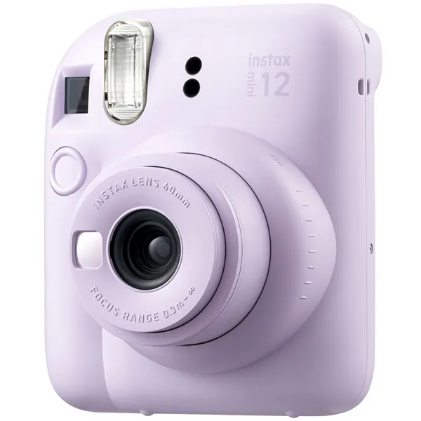 Cámara Instantánea FUJIFILM Instax Mini 12 con Flash a Pila - Lila Morada