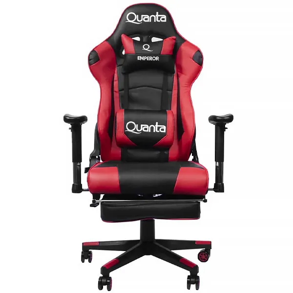 CADEIRA QUANTA QTGC20 GAMER EMPEROR PRETO/VERMELHO