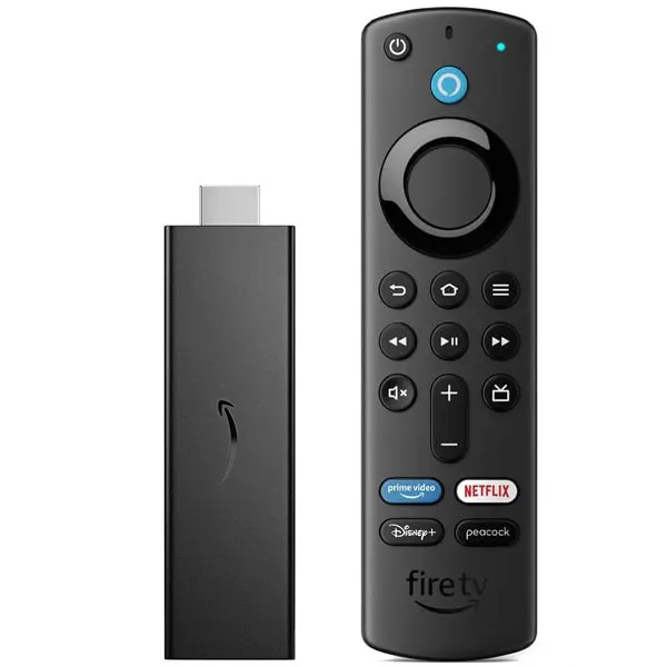 Adaptador para Streaming Amazon Fire TV Stick HD Full HD - Preto