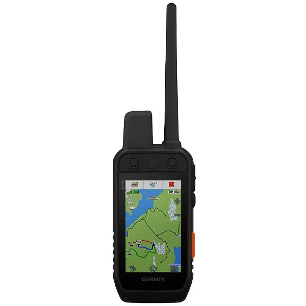 Localizador GPS Garmin Alpha 300i 010-02806-50 com Wi-Fi/Bluetooth - Preto/Laranja