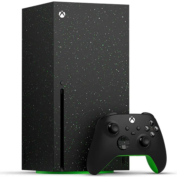 Consola Xbox Series X de 2TB Microsoft 1882 Bivolt - Galaxy Black