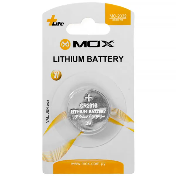 BATERIA MOX MO-2016 3V C/1