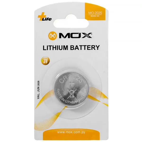BATERIA MOX MO-2025 3V C/1
