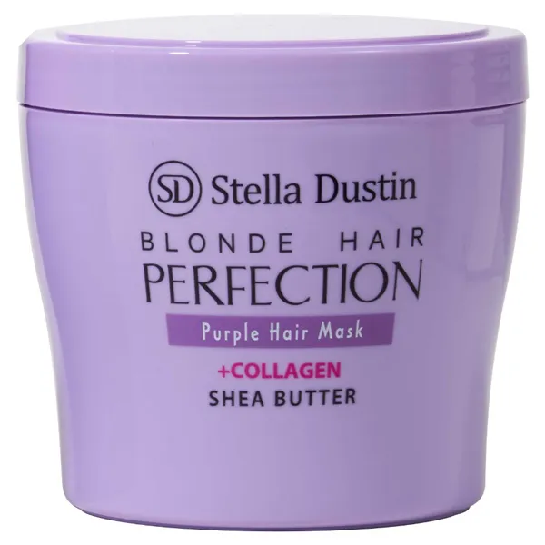 MASCARA CAPILAR STELLA DUSTIN BLONDE HAIR PERFECT PURPL+COLLAG 400(673