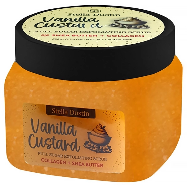 ESFOLIANTE CORPO STELLA DUSTIN VANILLA CUSTARD SCRUB 500GR (385789)