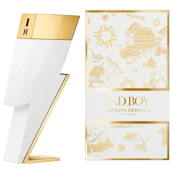 Perfume Masculino Carolina Herrera Bad Boy Sparkling Ice EDT 100 ml