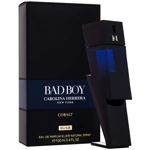 PERFUME MASCULINO CAROLINA HERRERA BAD BOY COBALT ELIXIR EDP 100ML(772