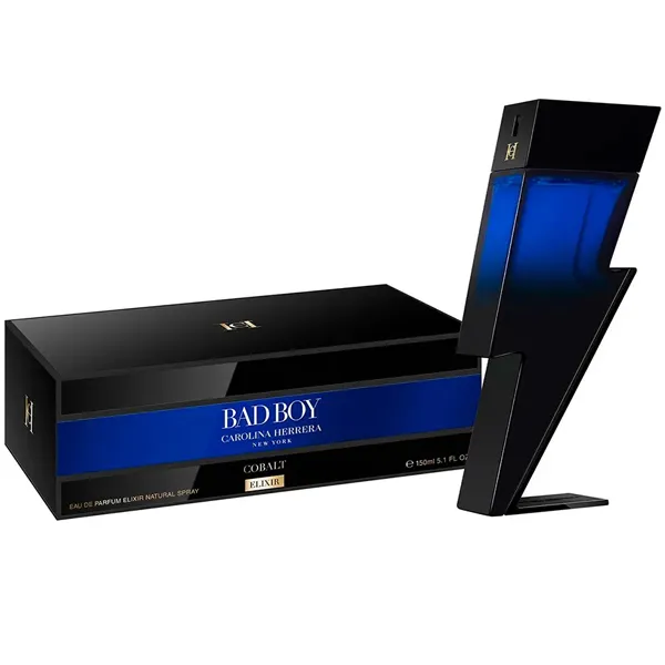 PERFUME MASCULINO CAROLINA HERRERA BAD BOY COBALT ELIXIR EDP 150ML(789