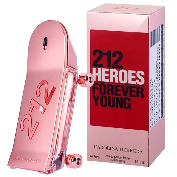 PERFUME FEMININO CAROLINA HERRERA 212 HEROES EDP 50ML (994702)