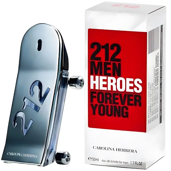 PERFUME MASCULINO CAROLINA HERRERA 212 MEN HEROES EDT 50ML (974759)