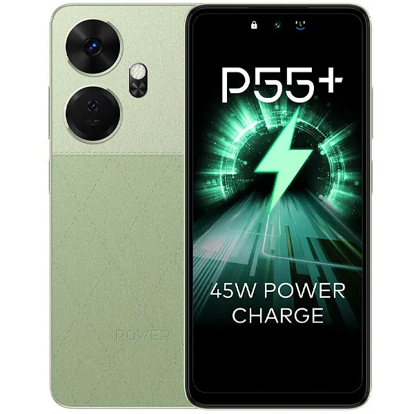 Smartphone itel P55+ P663L Dual SIM de 128GB/4GB RAM de 6.6" 50MP/8MP - Royal Green (Anatel)