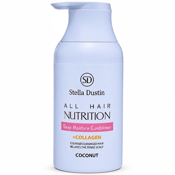 Condicionador Stella Dustin All Hair Nutrition +Collagen Coconut de 500ml