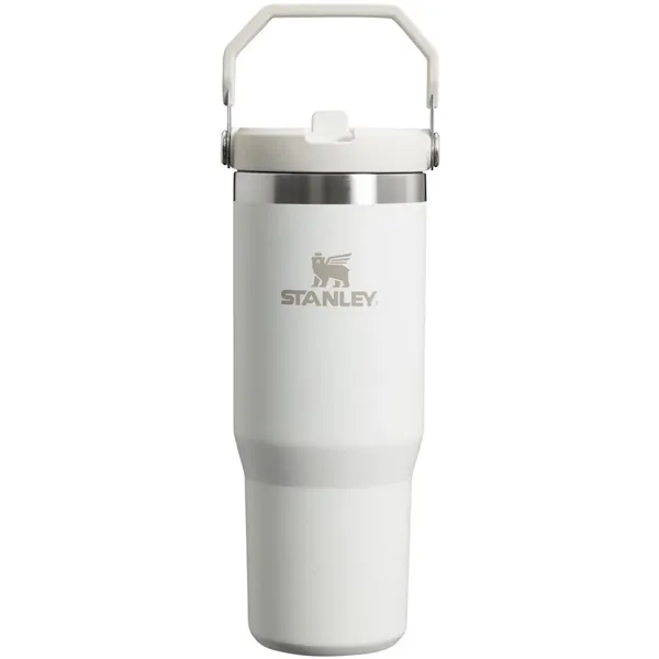 GARRAFA TERMICA STANLEY 993-763 ICEFLOW FLIP STRAW TUMBL BRANCO 887ML